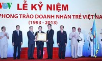 Feier zum 20. Jahrestag der Bewegung junger vietnamesischer Unternehmer